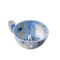 Blue Ceramic Fruit Colander