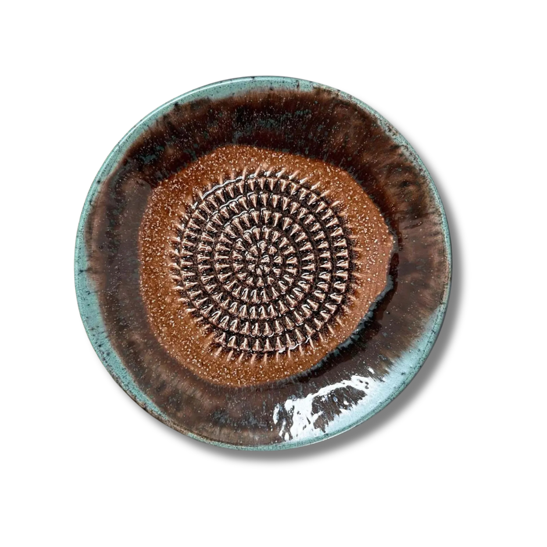 Ceramic Garlic Grater Plate maroun